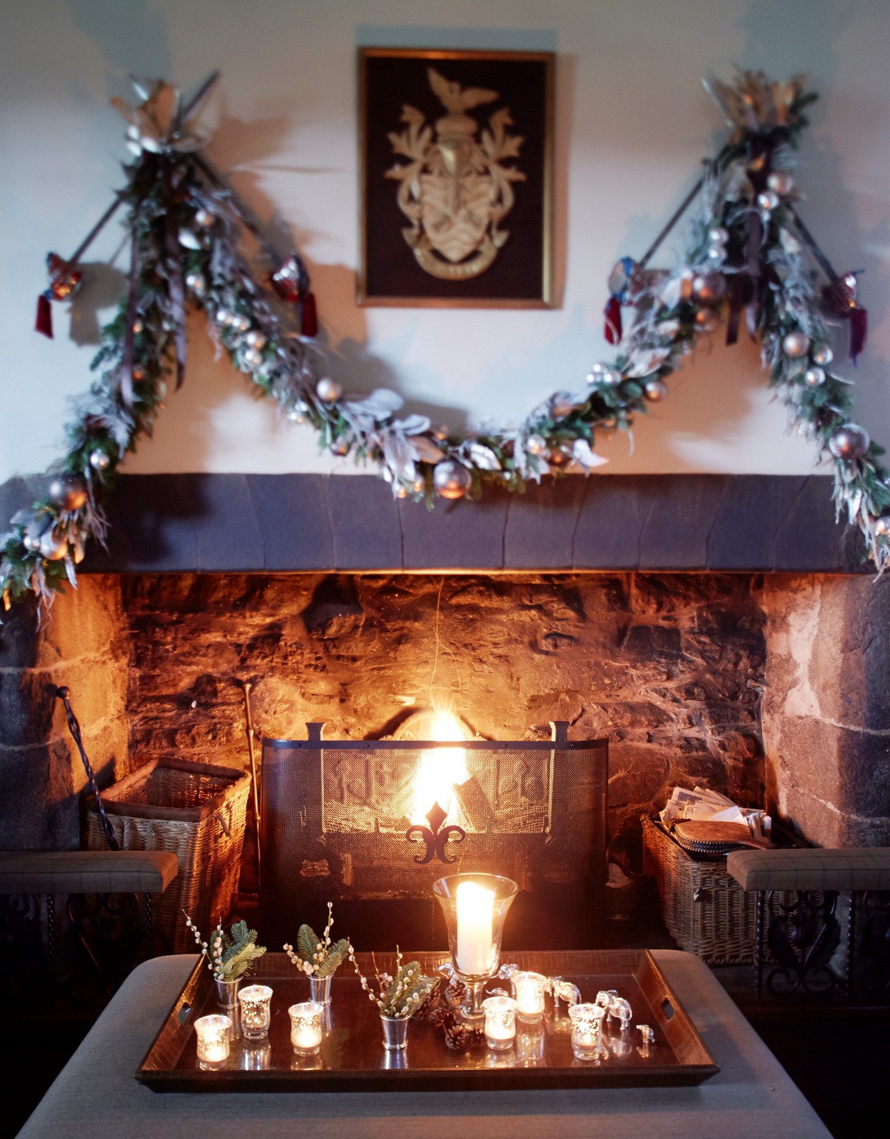 蘇格蘭高地;聖誕節;耶誕節;弗特城堡;Katharine Pooley;英國;瓷器