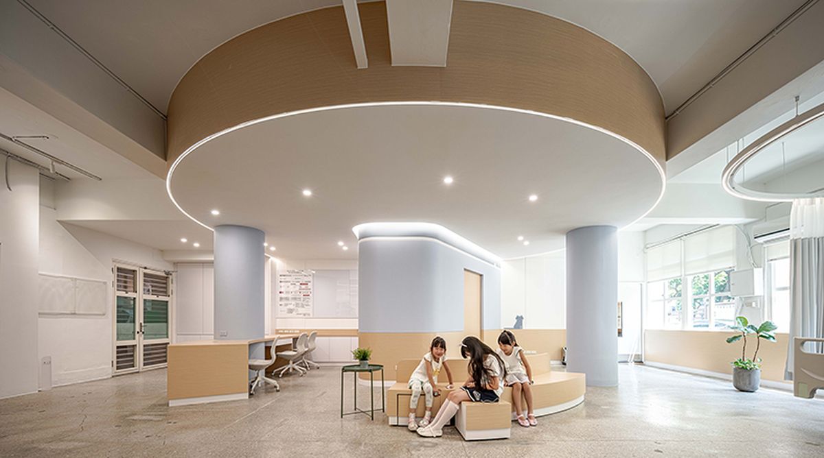 2023金點設計獎；臺北市仁愛國小健康中心大改造；米索設計；空間設計；公共空間；健康中心